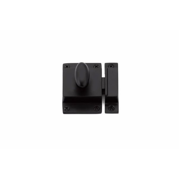 Emtek Flat Black Latch, 2270US19 2270US19